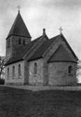 Asklanda sn. 
Kyrkan från sydöst. 

Anders Rolands samling.