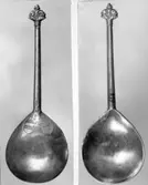Nu i Västergötlands museums samlingar. 
Silversked inv. nr. 879.