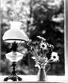 Interiör, sommarstugan i Skärv, 1950-talet.