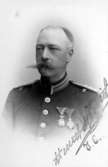 Gustaf Henrik Sjöqvist, född 18.10.1852. 
Överste och Chef för Älfsborgs reg. I 6.