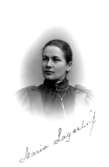 Maria Lagerlöf, år 1898.