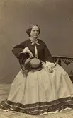 Fru Malla (Amalia) Littorin, f. Gagge, född 1842 i Stockholm.