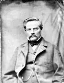 Major Nernst sedan han tagit avsked och blivit Kommunalman i Skara.