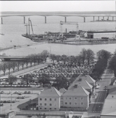 Ölandsbron och Kalmar varv, sett  från gamla Vattentornet.