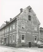 Sahlsteenska huset. Fasad mot Kaggensgatan-Ölandsgatan, Bilderna är tagna inom ramen för Kalmar kommuns inventering av Kvarnholmens bebyggelse 1970-1971 och skänkta till länsmuseet.