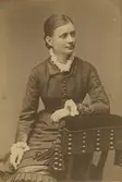 Le Grand, Betty
Född Lundberg 24/8 1856

Betty le Grand 28 år gammal 1884