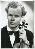 Musiker Josef Aldén.
Foto  1948-05-10.