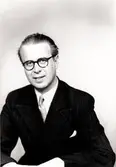 Holger Sjöholm, apotekare.
Foto 1948-06-26