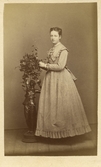 Sophie Happelen, elev i Rostad-skolan omkring 1868-70. Skolkamrater till Maria Jeansson, född 1854.