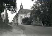 Södra Långgatan i Kalmar omkring 1930.