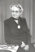 Foto av Ellen Warholm 1947.