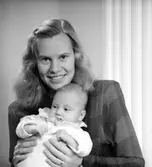 Fru Svensson, Föreningshuset. Foto i november 1945.
