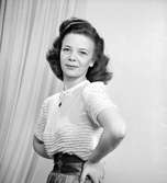Britta Johannesson. Foto i oktober 1945.
