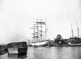 Skolfartyg i Gävle. Sommaren 1901