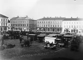 Gävle stad – Norr, Stortorget.
Stortorget (Salutorget) på 1890-talet.