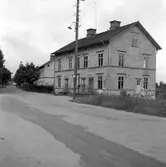Rivningshus vid Järvstavägen, Bomhus. Juli 1961