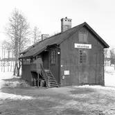 Bäckstugans ungdomar, Bomhus. Februari 1962.