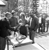 Korpskytte vid Älgsjön. Juni 1984.