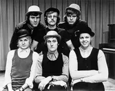 Gefle Lyriska manskör med bland annat Martinell vänster uppe, Ulf Nordin vänster ner.