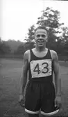 Löpare Arne Eriksson GSGF. (Gefle Sport och Gymnastikförening)