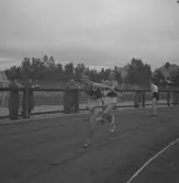 Nationella idrottstävlingar på Strömvallen.
Gävle år 1936.