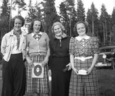 E. Järnberg, M. Hedlund, M. Johansson och B. Hedlund.