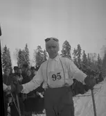 Skidåkare A. Andersson. GGIK