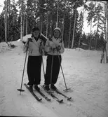 Geflemästerskapen vid Rödjningen på skidor.
29/1 1939
