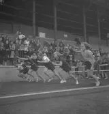 Skolungdomstävlingar på Strömvallen. 1940
