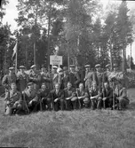 Telegrafverkets lag i kooprationskytte. 1941