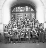 Läroverkets real. Första och andra dagen. 1941