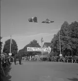 Sex-dagars på cykel i Gävle. 1942