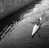 Kanotpaddling. 1942