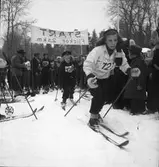 Skolungdomars fettisdagstävlingar. 1945