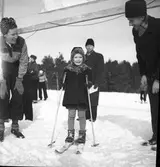 Gefle mästerskapen på skidor i

Strömsbro 1942.