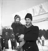 Gefle mästerskapen på skidor i

Strömsbro 1942.