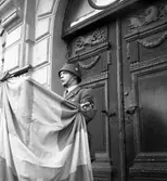 Hemvärnet femårs-jubileum. 1945