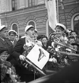 Studentexamen dag 2. 1943