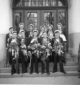 Studentexamen dag 1. 1945