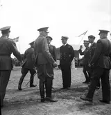 Utländsk militär och attachér på besök.