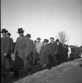 Första Maj och majblomsförsäljning. 1947