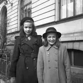 Första Maj och majblomsförsäljning. 1947