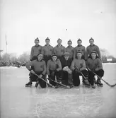 Forsbacka bandylag. 1946