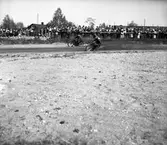 Motortävling på näringen i Gävle.

26/6 1946