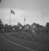 Landskapleken i allmän idrott,
Gästrikland - Uppland. 1946