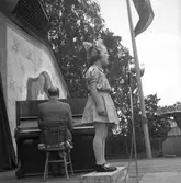 Idrottsmässa. 1943