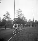 Cykeltävling på Strömvallen. 1943