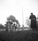 Cykeltävling på Strömvallen. 1943