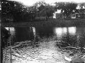 Göta kanal, okänt motiv. Foto 1923.