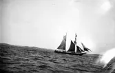 Okänt segelfartyg.